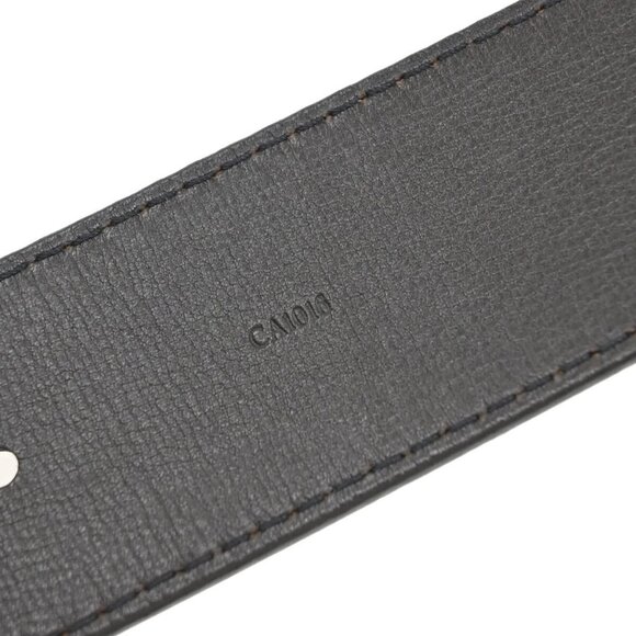 LOUIS VUITTON LV Logo Ceinture LV Initial Belt 80/32 Leather Brown M6902 86EF054 - Picture 9 of 13